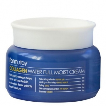 Увлажняющий крем с коллагеном FarmStay Collagen Water Full Moist Cream